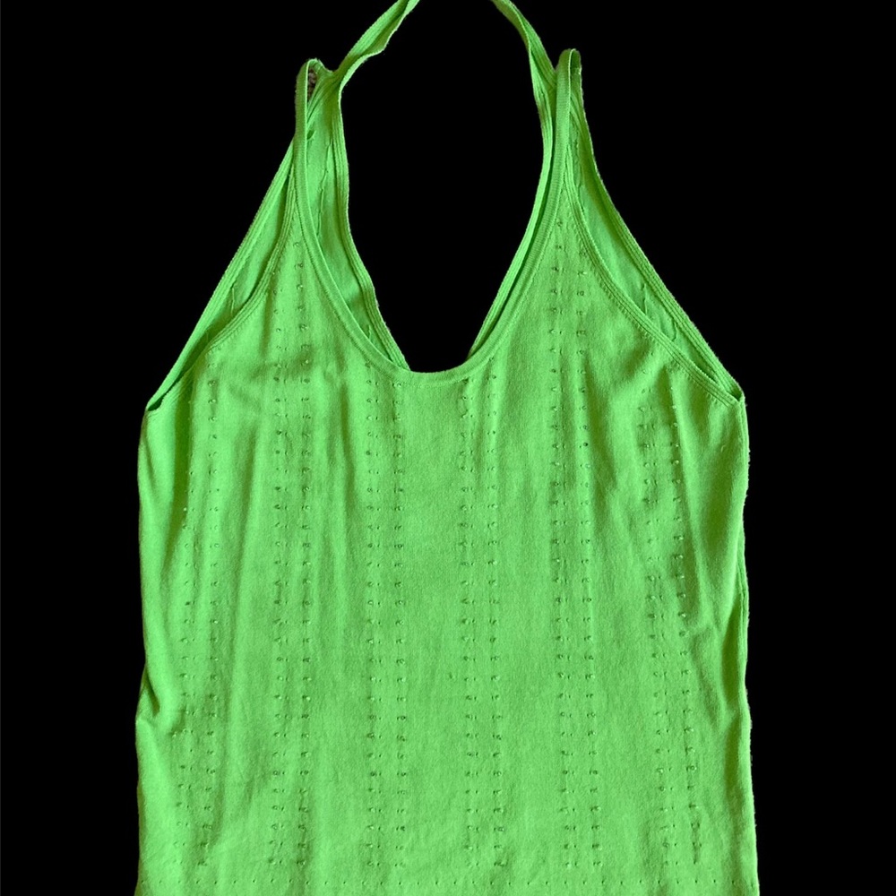 Green Halter Neck Top
